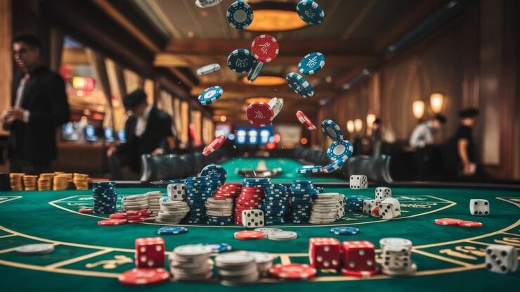 Bet placement and payout display on Asia Gaming table on pacubet